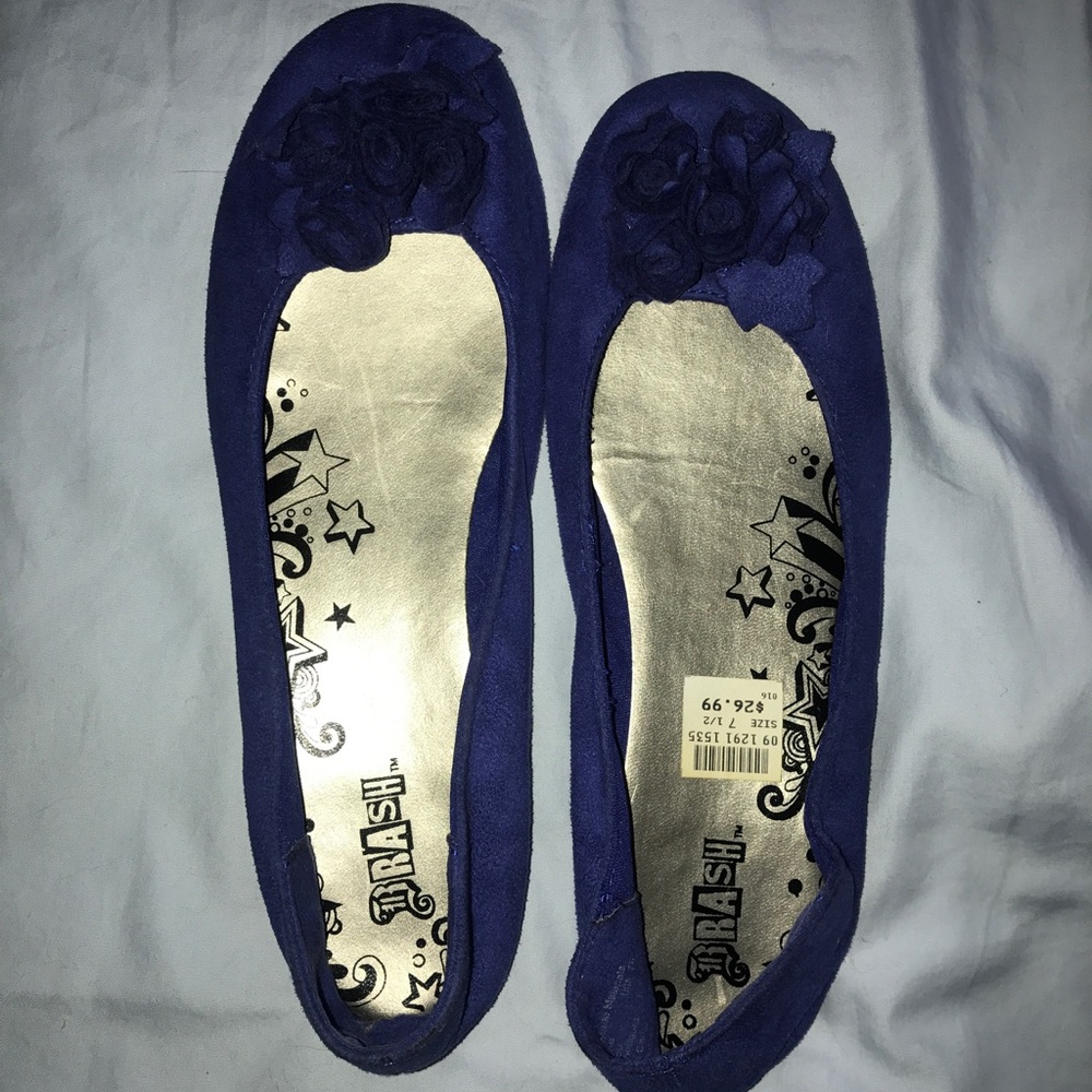Blue flats/shoes - Picture 3 of 3
